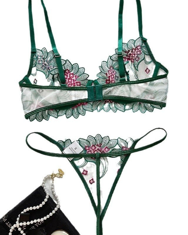 Botanic Babe Garden Embroidered Lingerie - Sinderella