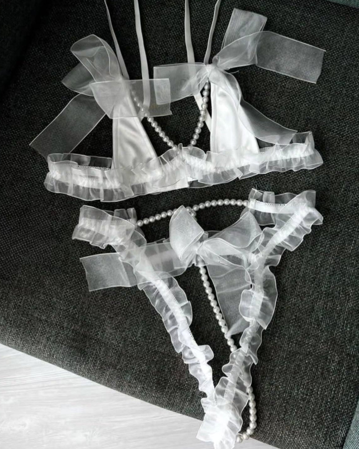 Dainty Obsession Pearl Lingerie - Sinderella