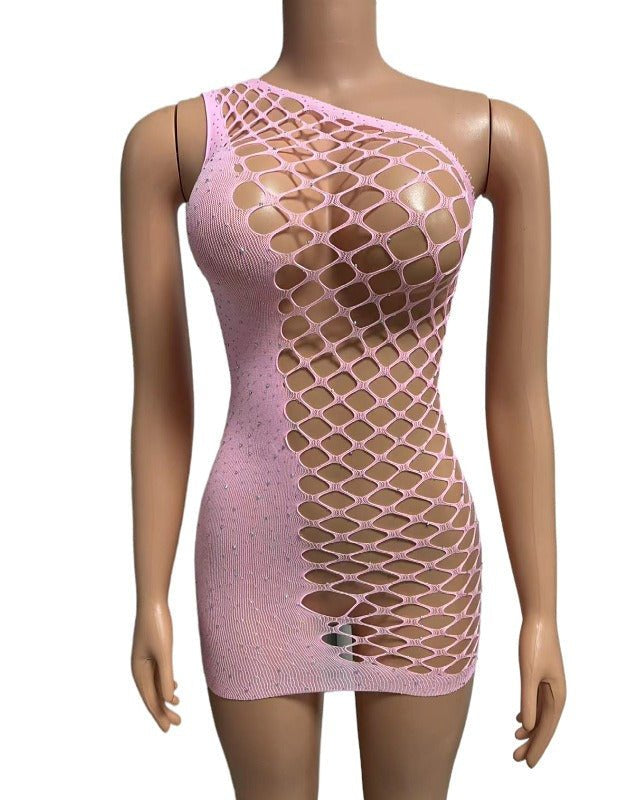 Dazzling Desire Asymmetrical Lingerie - Sinderella