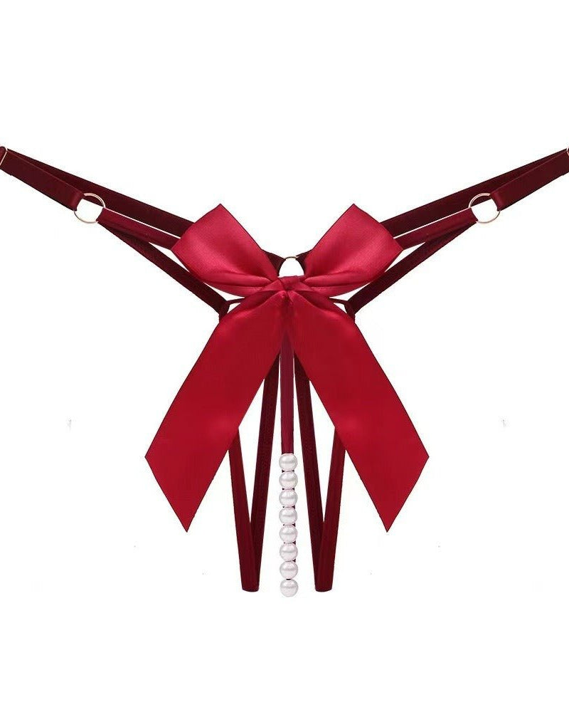 Detty Pearl Embellished Panty - Sinderella