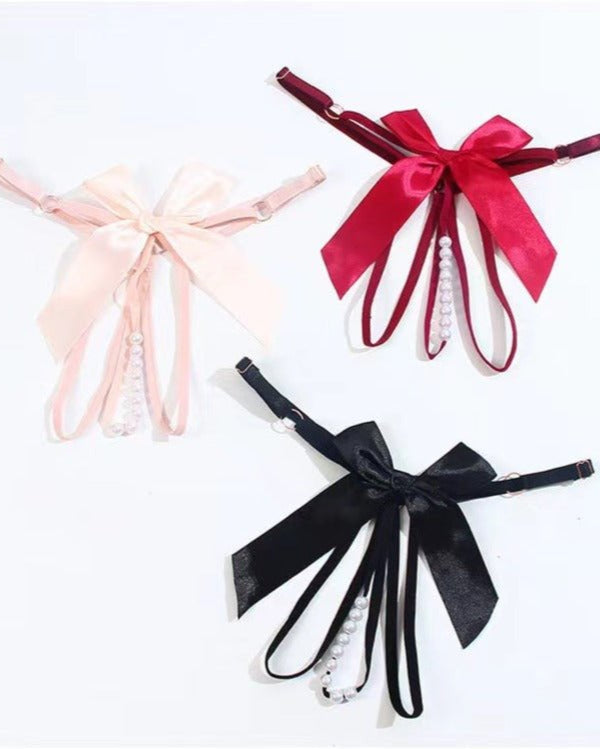 Detty Pearl Embellished Panty - Sinderella