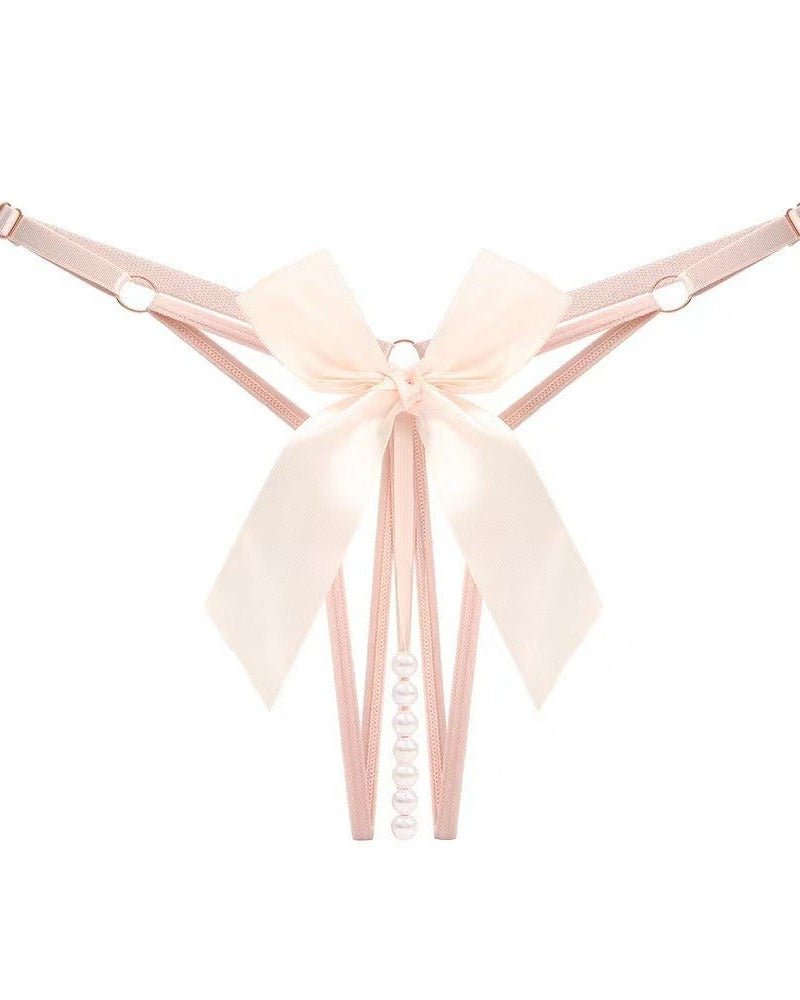 Detty Pearl Embellished Panty - Sinderella