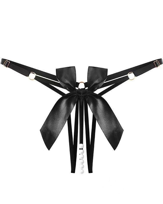 Detty Pearl Embellished Panty - Sinderella