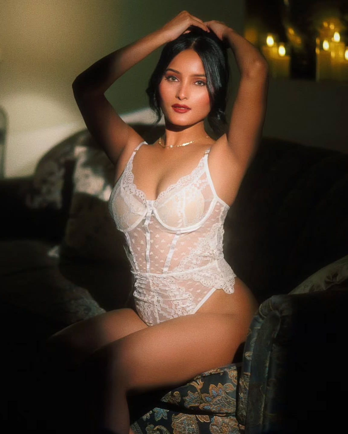 Ethereal Embrace Babydoll Lingerie - Sinderella