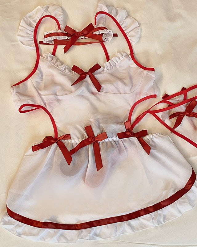 Hayley Roleplay Two Piece Lingerie Set - Sinderella