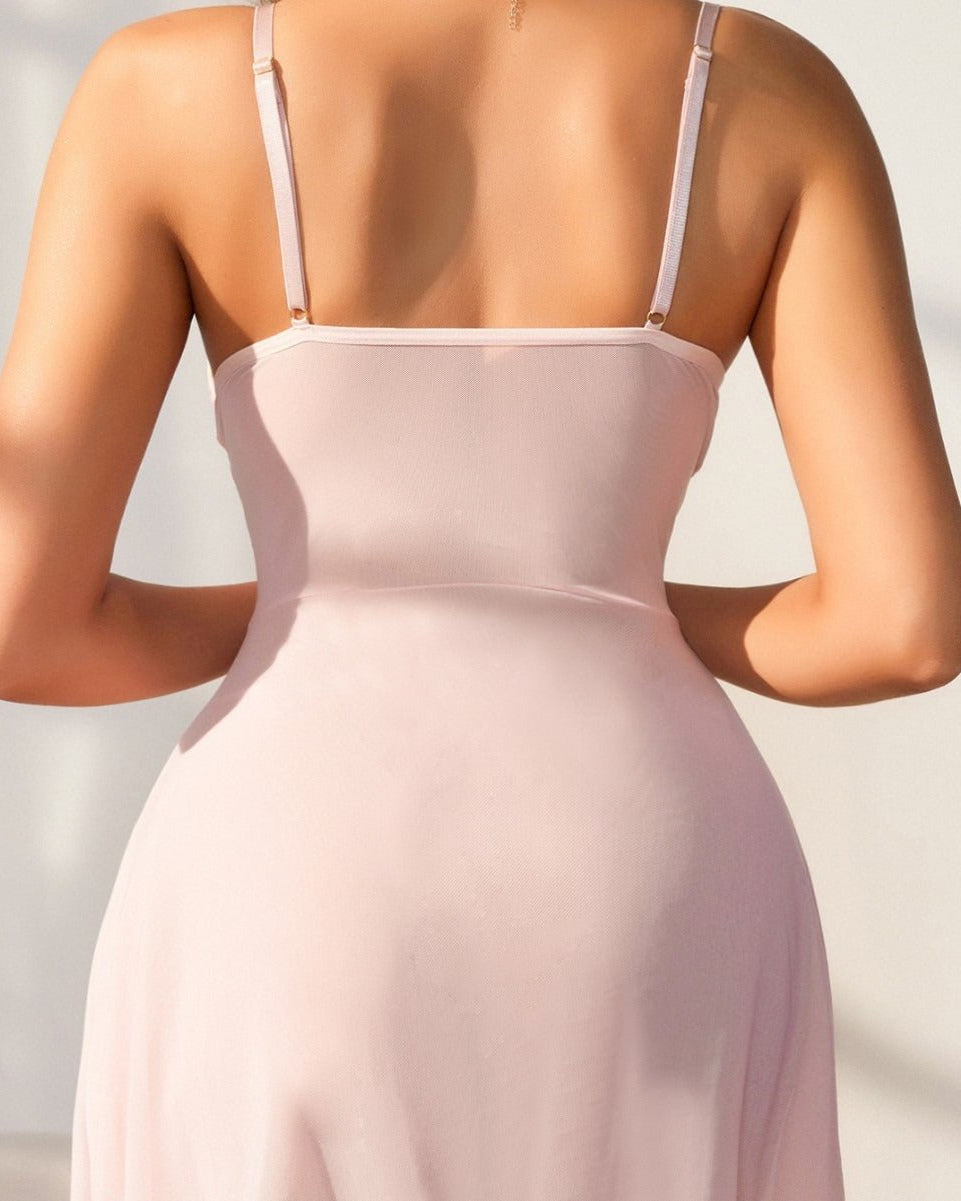 Lacy Love Affair Lace & Sheer Babydoll Lingerie - Sinderella