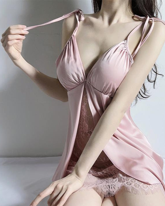 Livia Lace Mesh Dress Style Lingerie - Sinderella