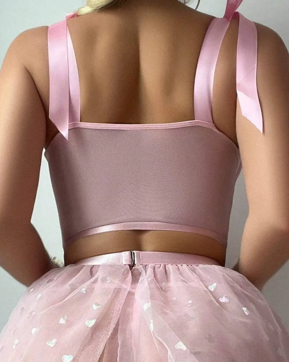 Pink Puff Fantasy Babydoll Lingerie - Sinderella