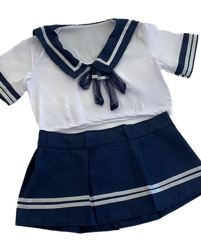 Plus Size School Girl Roleplay Lingerie Set - Sinderella