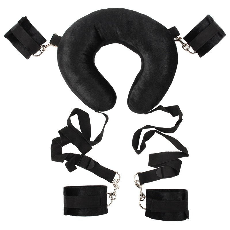 Plush Padded Neck and Wrist Restraint Set - Sinderella