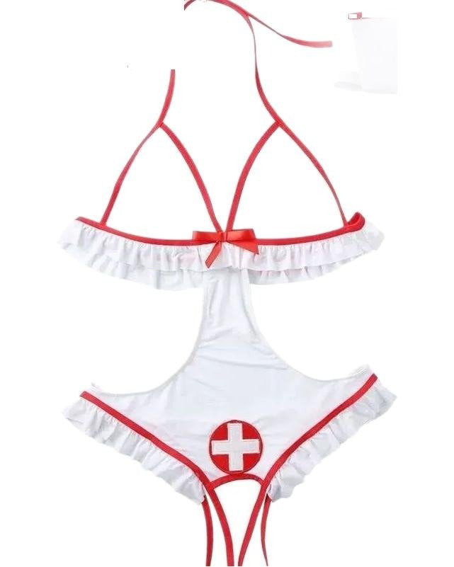 Prescription: Passion Nurse Lingerie Set - Sinderella
