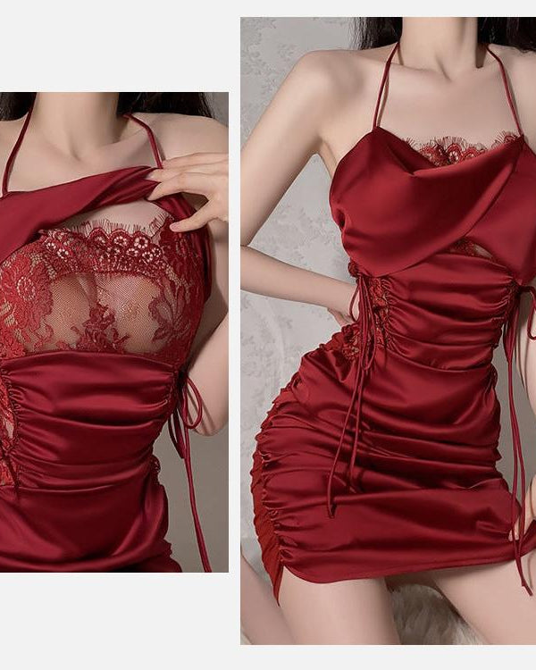 Reya Dress Style Honemoon Lingerie - Sinderella