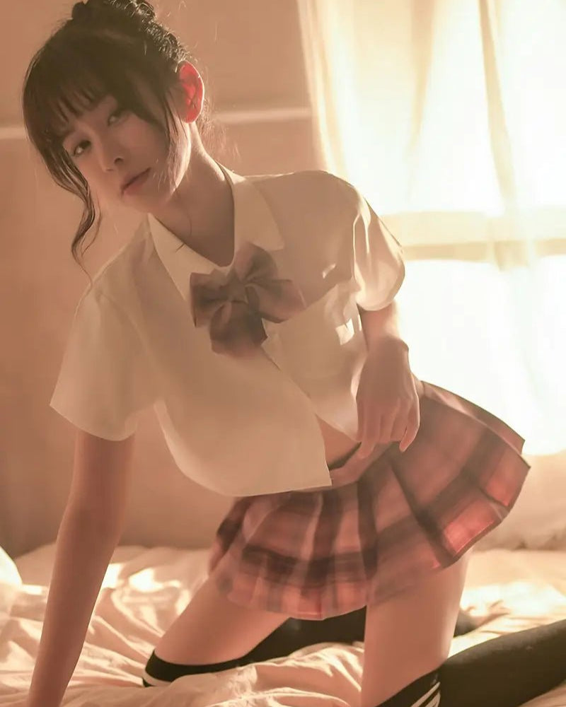 Schoolgirl Secrets Roleplay Lingerie set - Sinderella