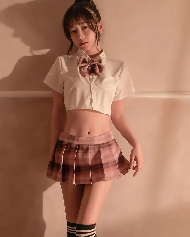 Schoolgirl Secrets Roleplay Lingerie set - Sinderella