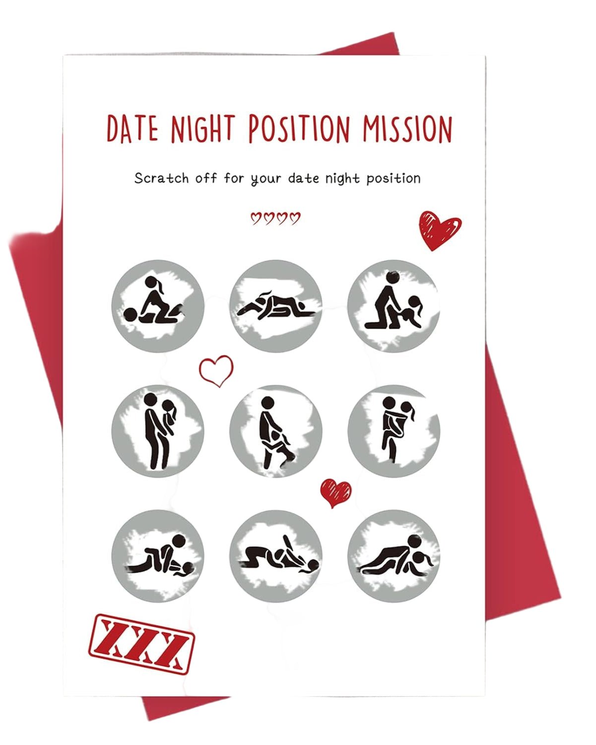 Scratch n’ Spice: Date Night Position Card - Sinderella