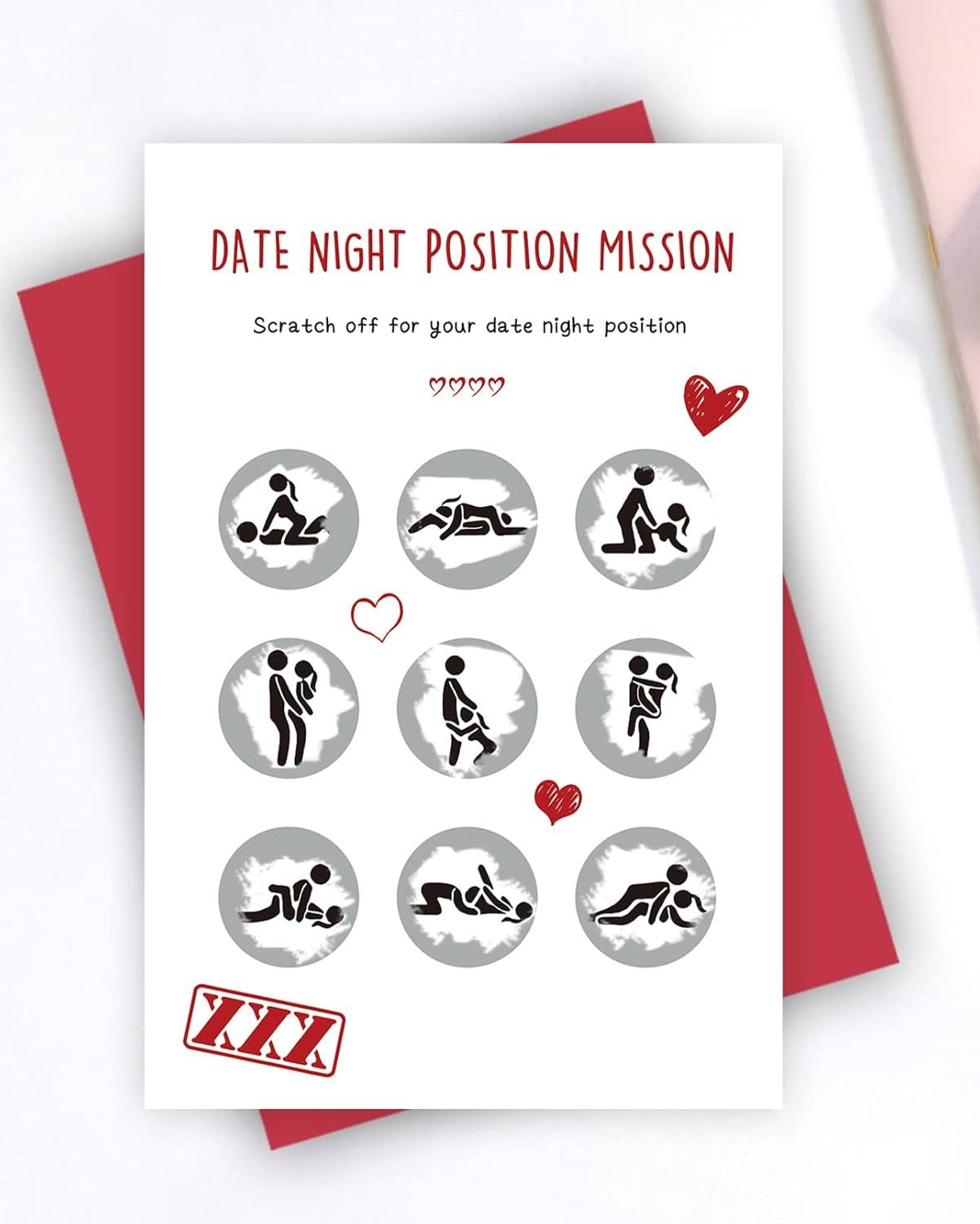 Scratch n’ Spice: Date Night Position Card - Sinderella