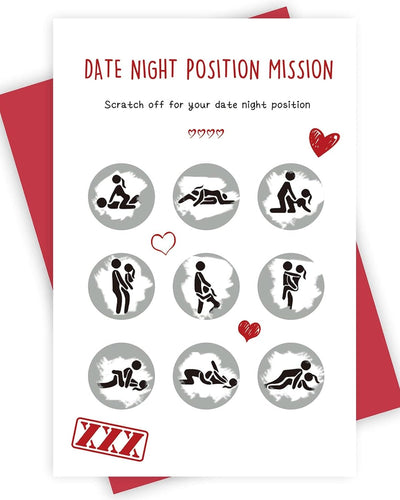 Scratch n’ Spice: Date Night Position Card - Sinderella