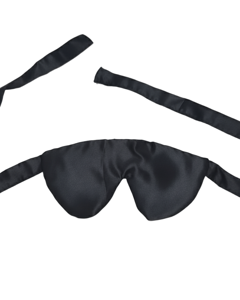 Shhh... It’s Secret Hour Satin Blindfold - Sinderella