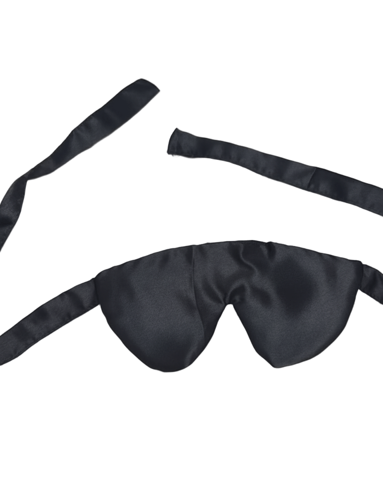 Shhh... It’s Secret Hour Satin Blindfold - Sinderella