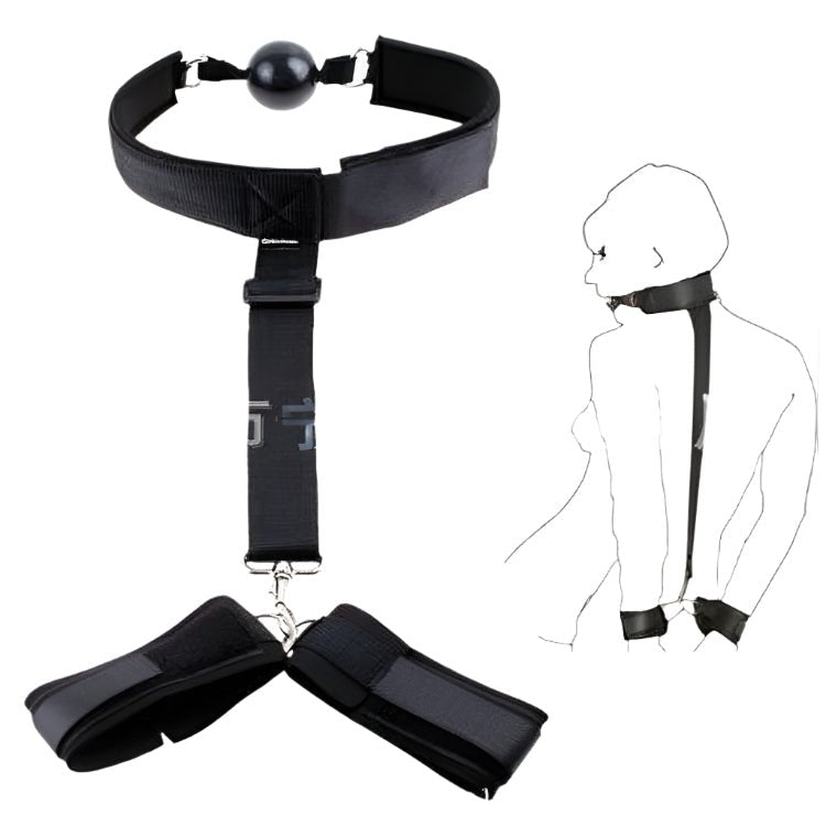Silent Devotion Neck & Wrist Restraint - Sinderella
