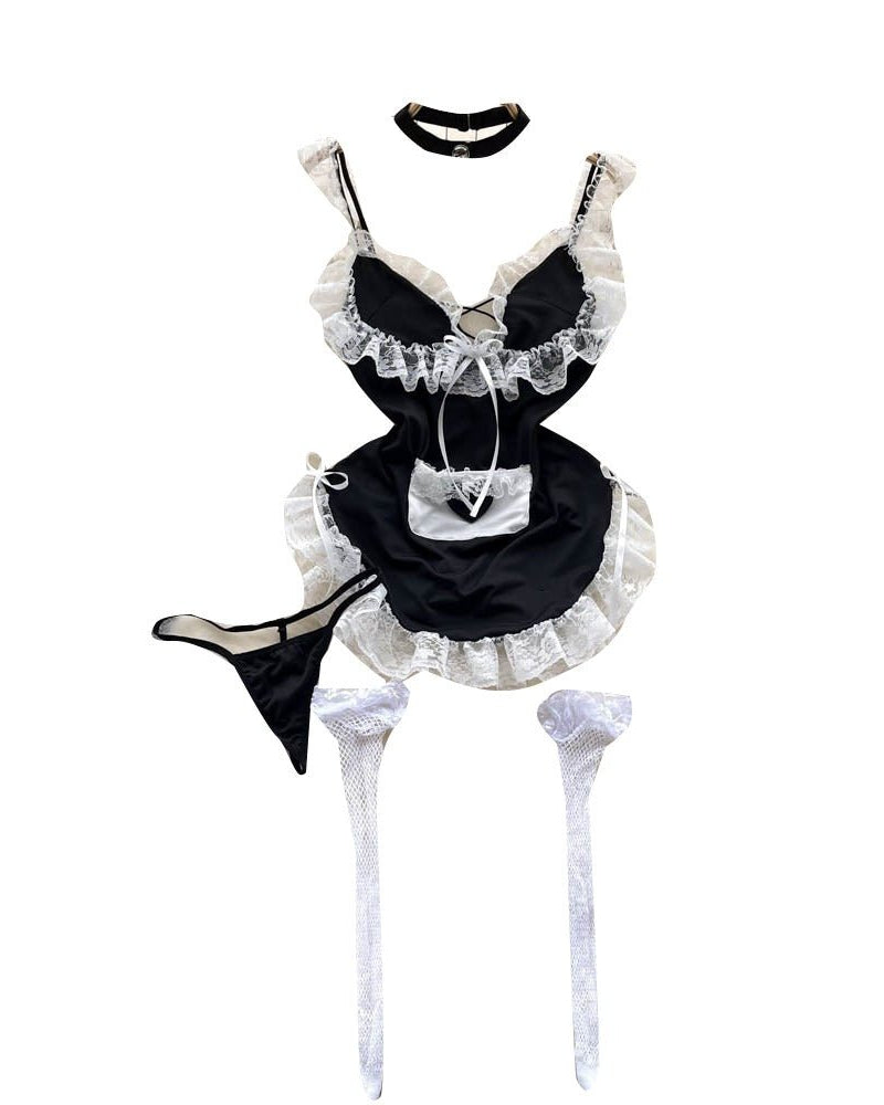 Alba French Roleplay Lingerie - Sinderella