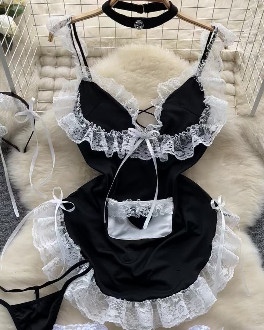 Alba French Roleplay Lingerie - Sinderella