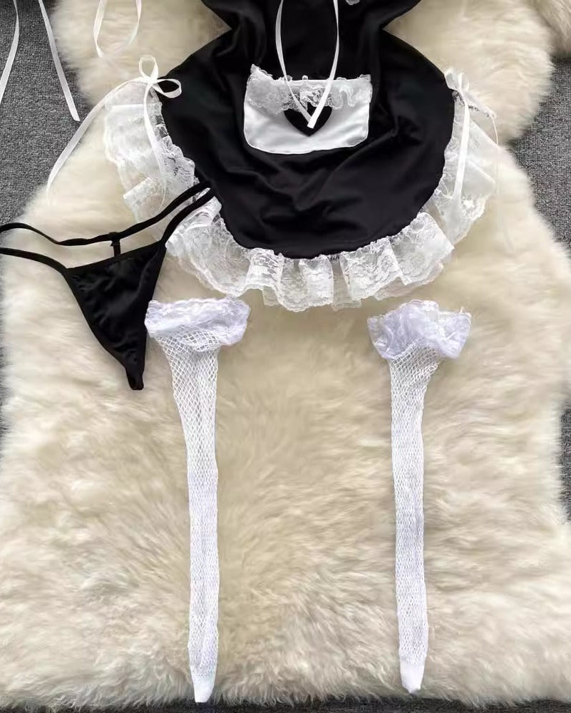 Alba French Roleplay Lingerie - Sinderella