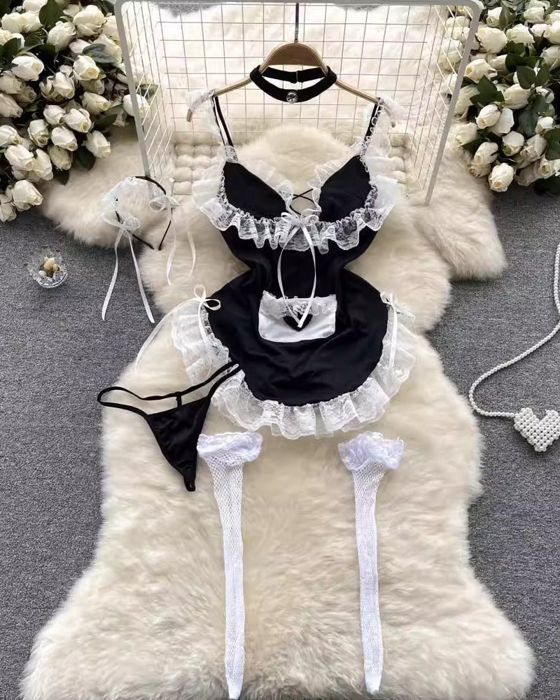 Alba French Roleplay Lingerie - Sinderella