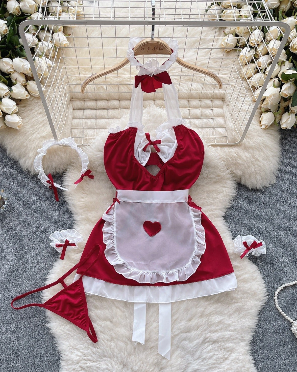 Azure Babydoll Roleplay Lingerie Set - Sinderella