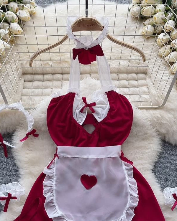 Azure Babydoll Roleplay Lingerie Set - Sinderella