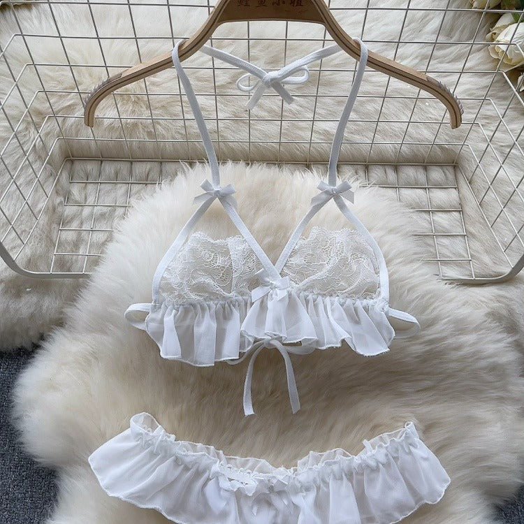 Blaine Two Piece Sheer Lingerie Set - Sinderella