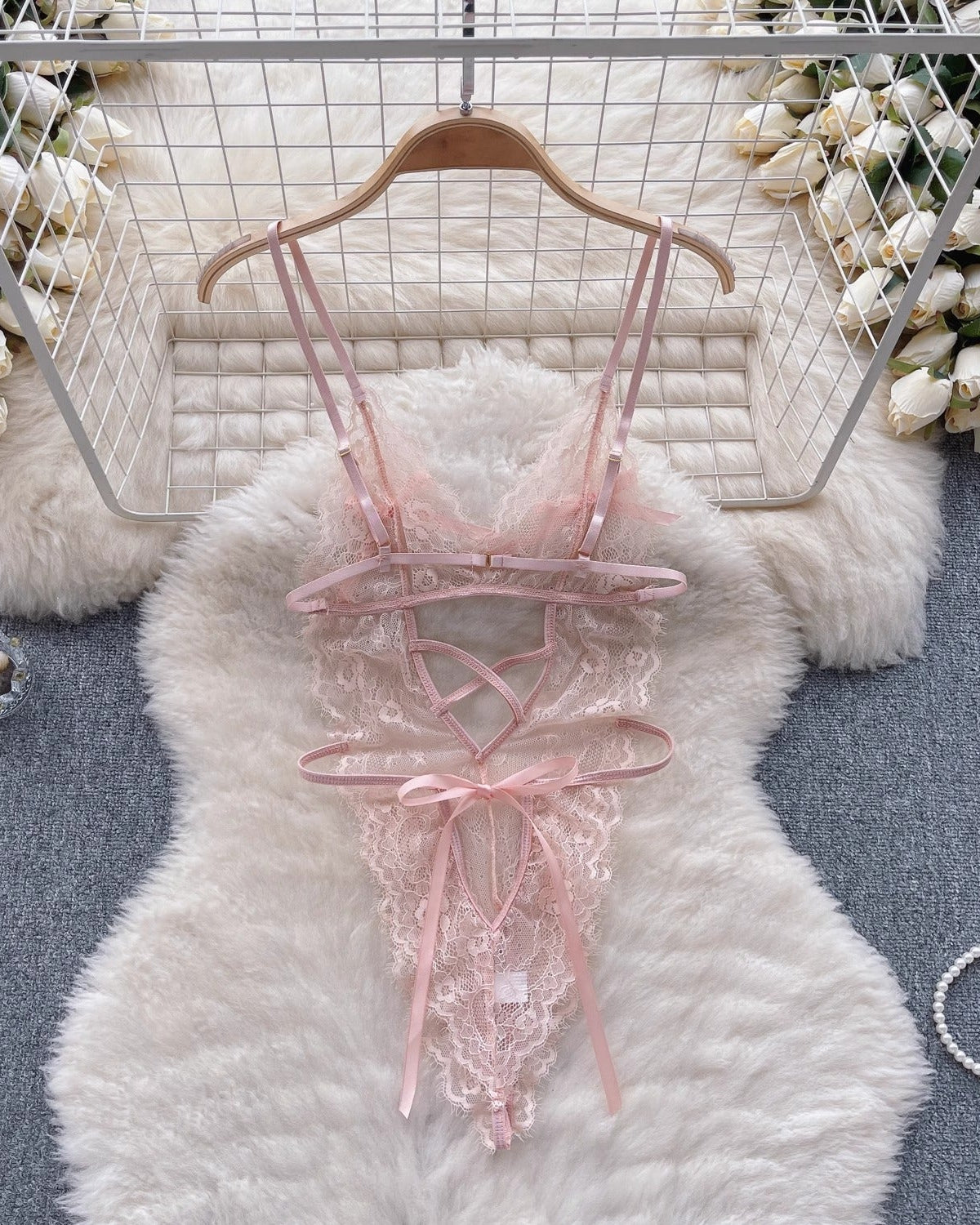 Cocoa Negligee Sheer Babydoll Lingerie - Sinderella