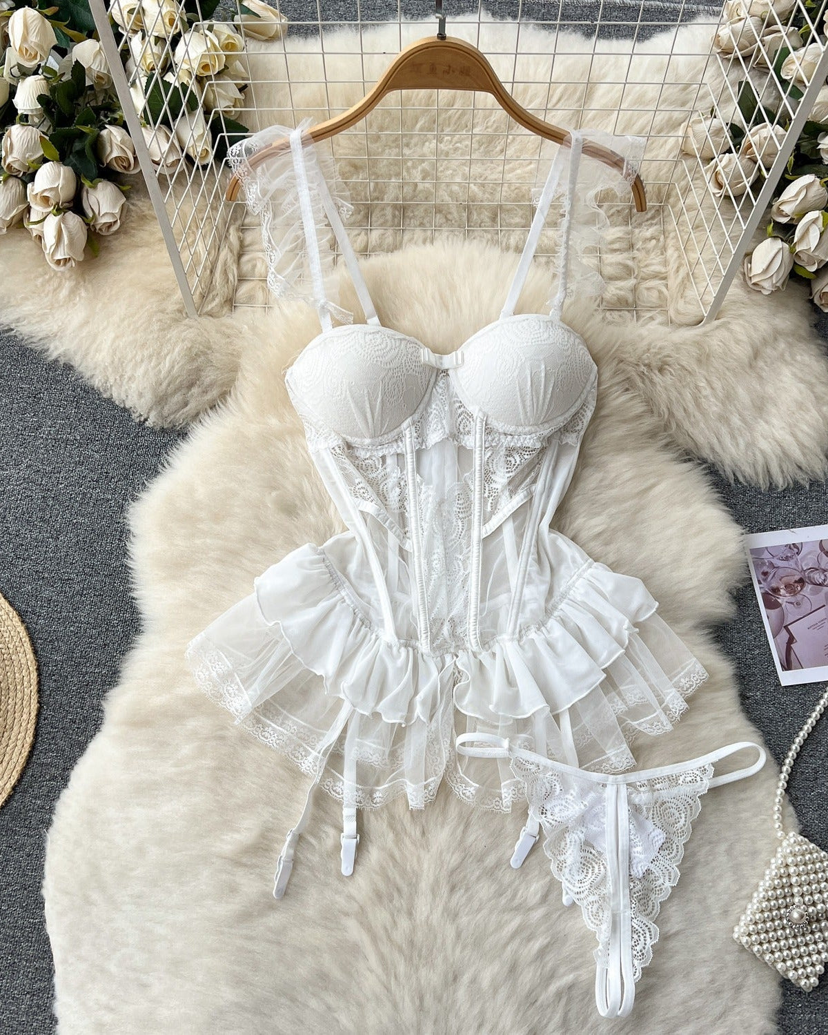 Dakota Mesh Lace Lingerie - Sinderella