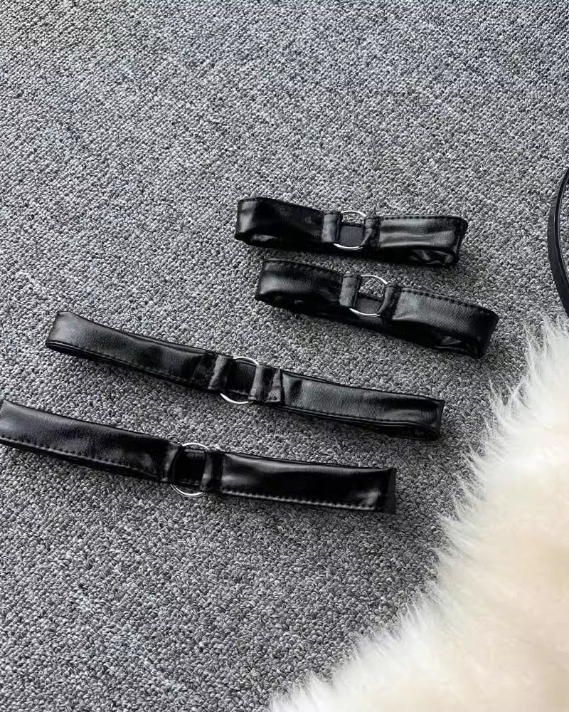 Elise Strappy Harness Lingerie Set - Sinderella