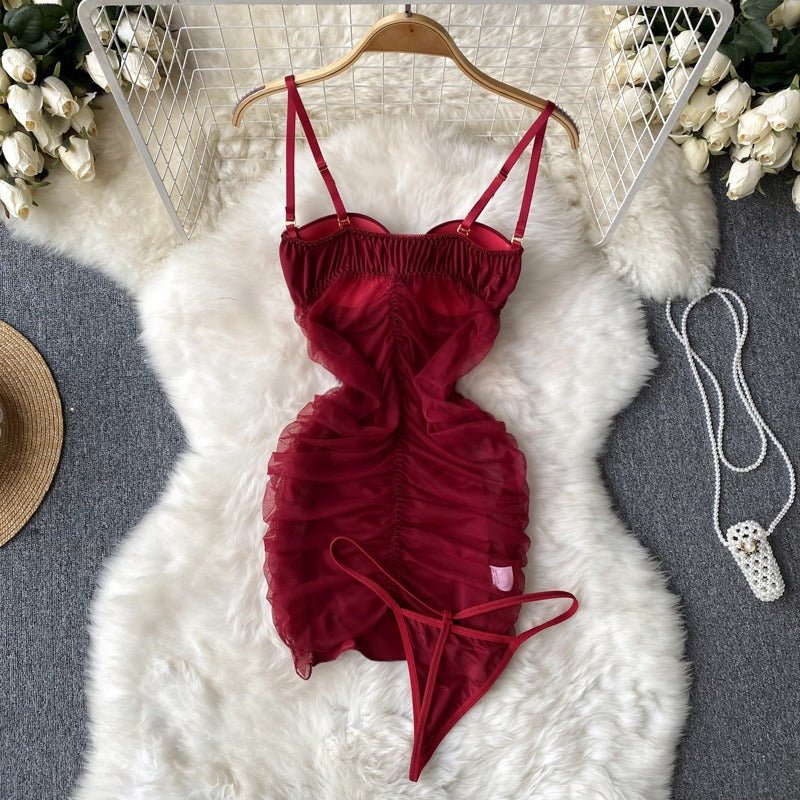 Kensley Sexy Two Piece Sheer Lingerie - Sinderella