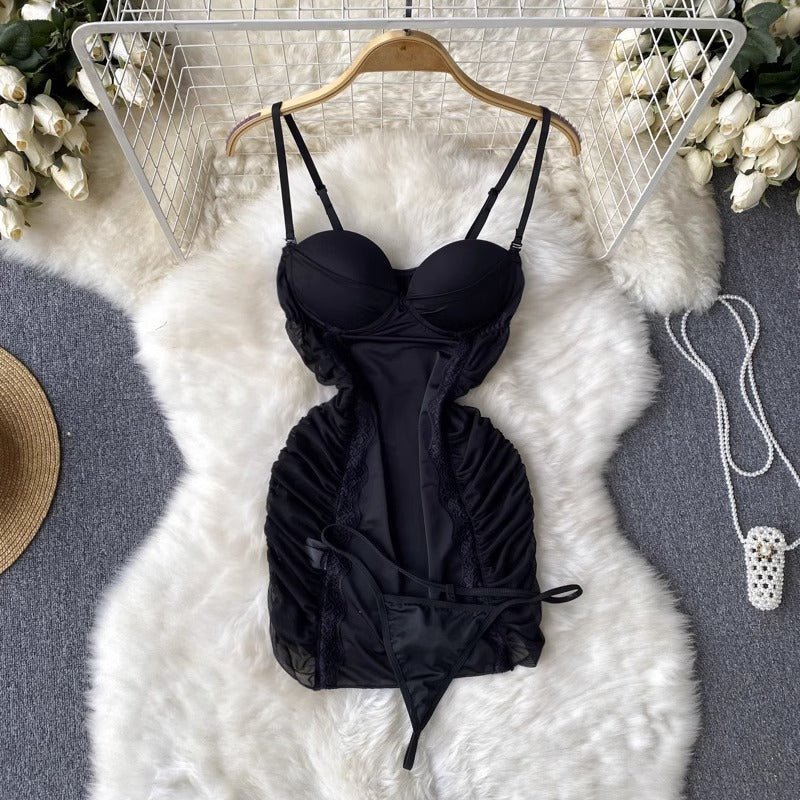 Kensley Sexy Two Piece Sheer Lingerie - Sinderella