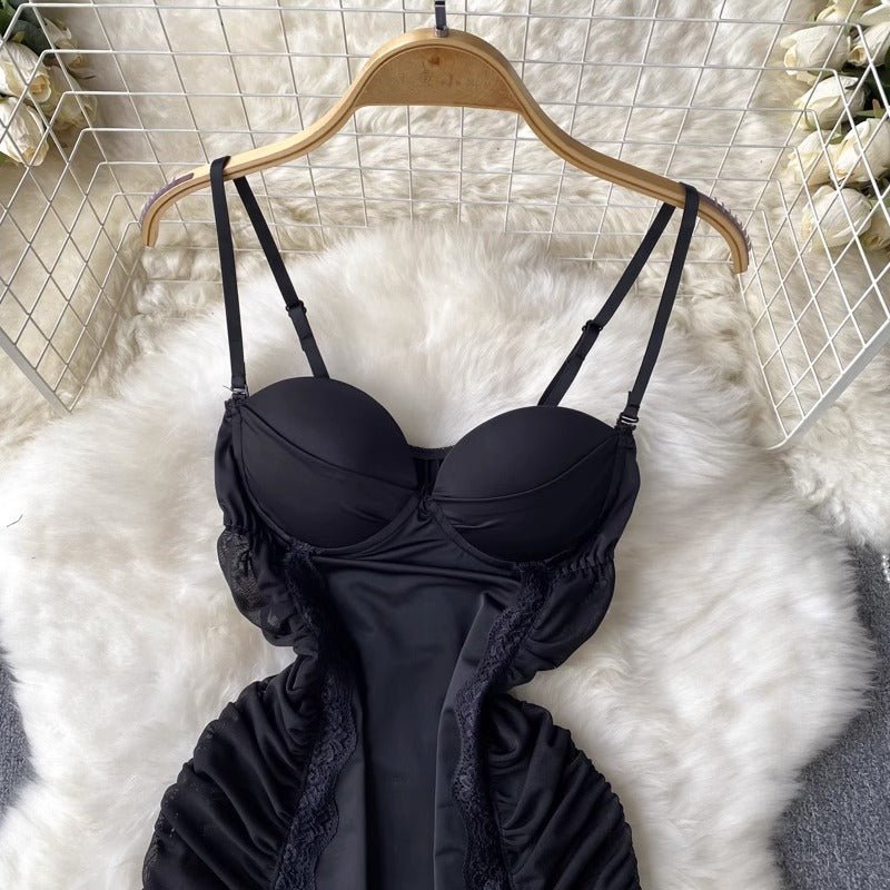Kensley Sexy Two Piece Sheer Lingerie - Sinderella