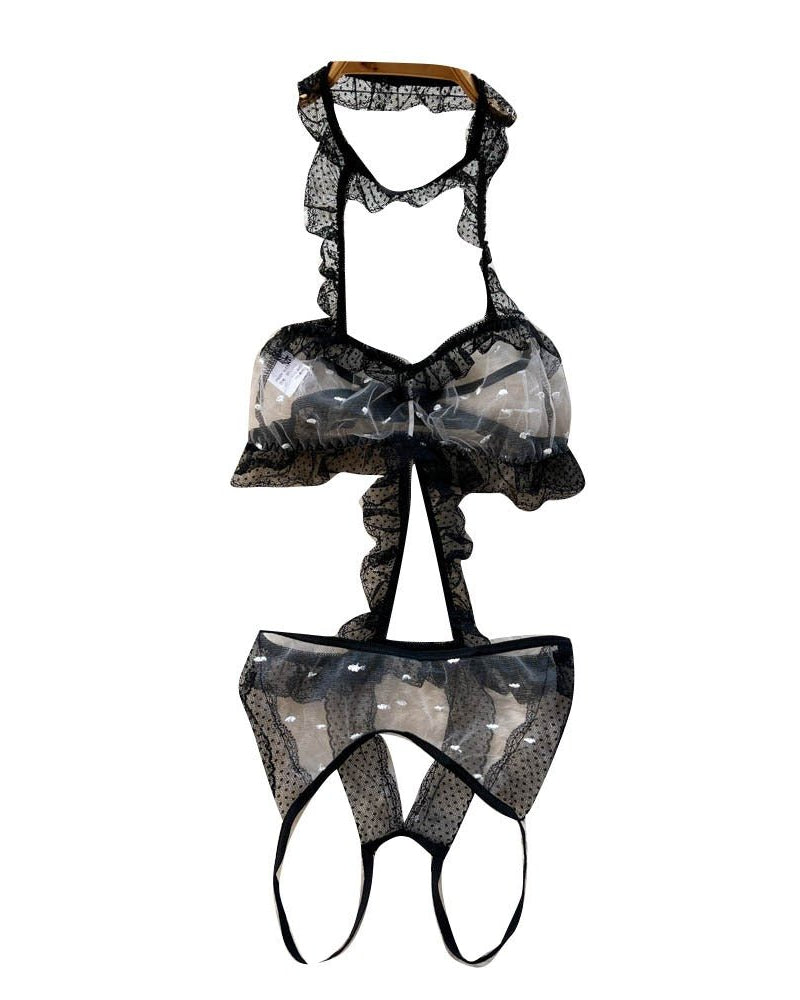 Maggie Mesh Lace Sexy Lingerie - Sinderella