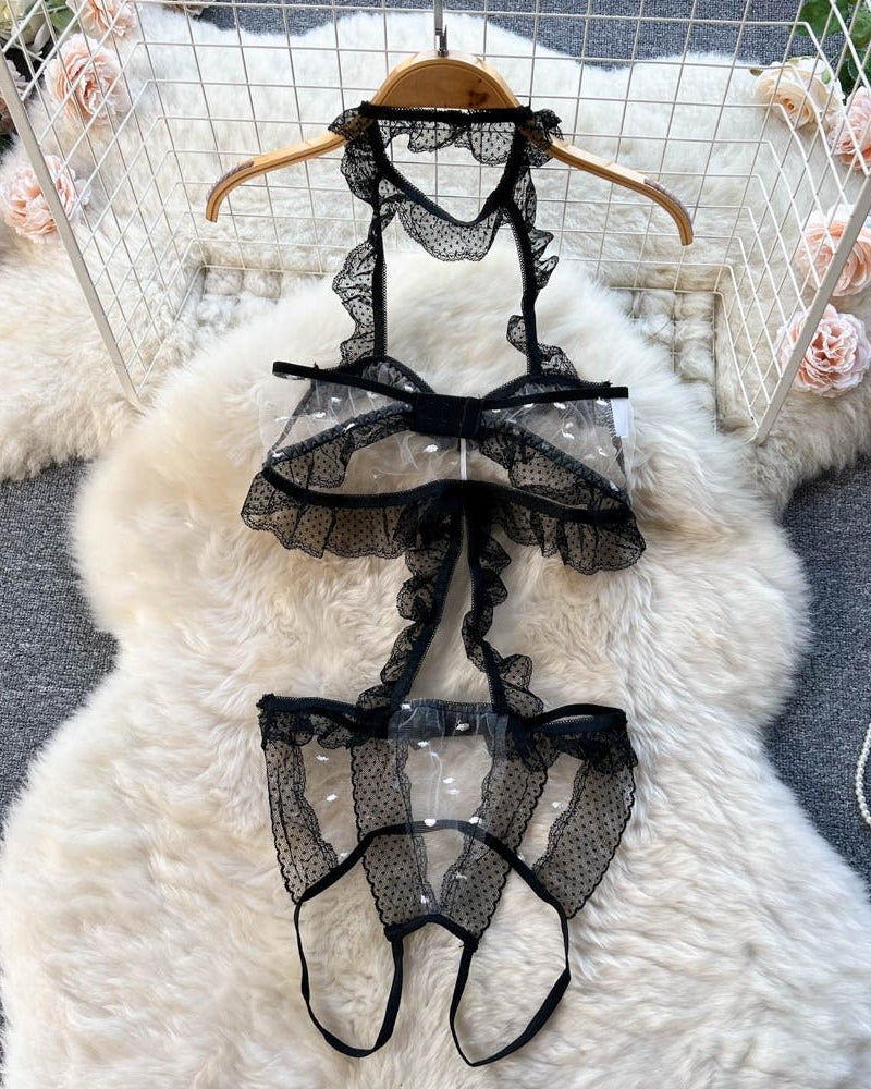 Maggie Mesh Lace Sexy Lingerie - Sinderella