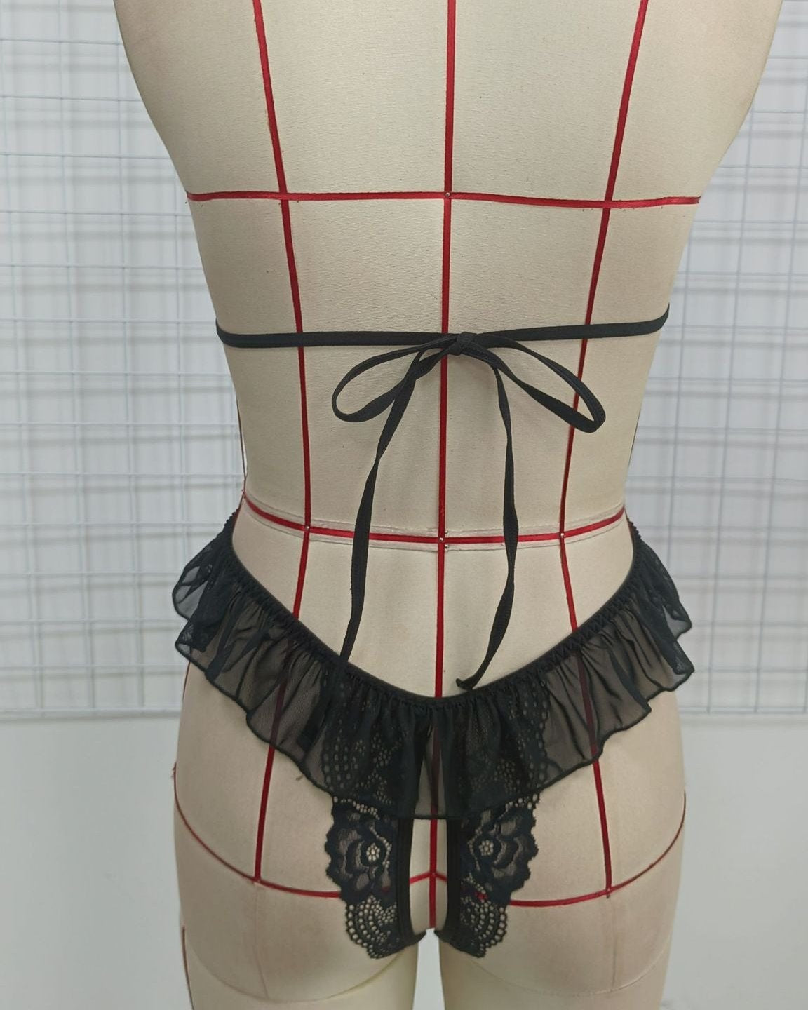 Maleah Lace Sheer Babydoll Plus Size Lingerie - Sinderella