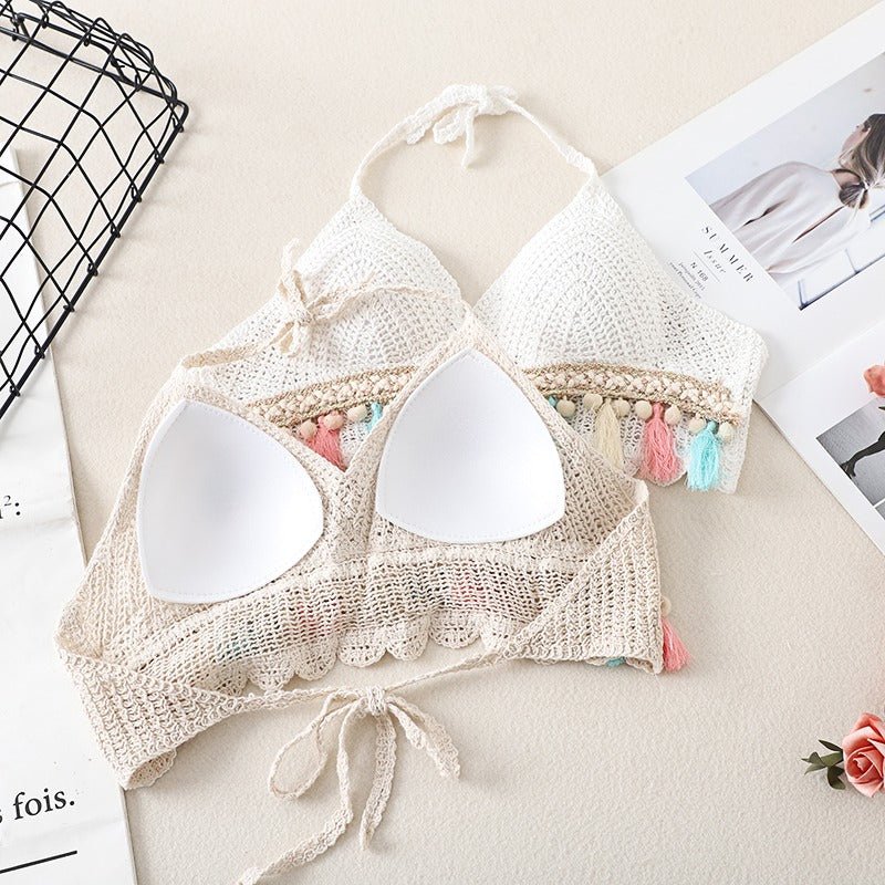 Olivia Beach Holiday Crochet Top - Sinderella