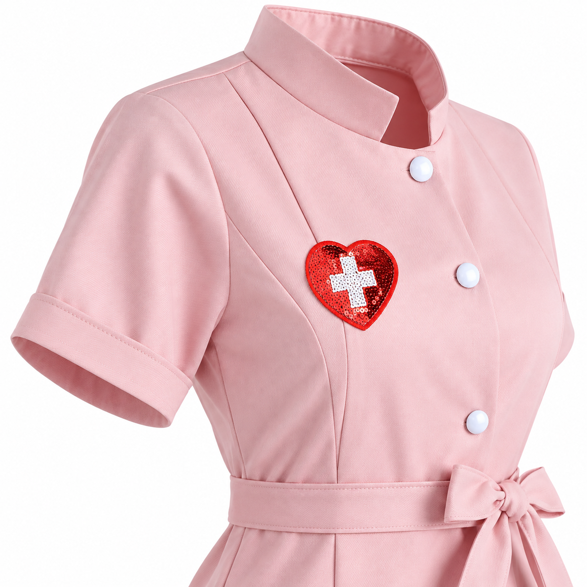 Marham — Nurse Costume Dress with Cap