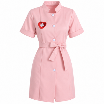 Marham — Nurse Costume Dress with Cap