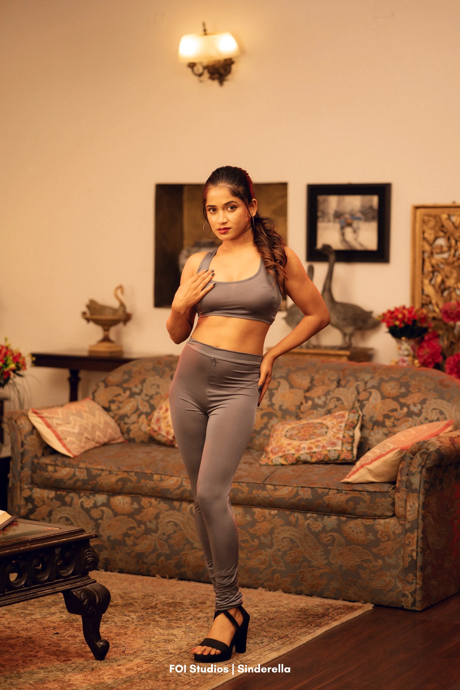 Be His Favourite Workout Distraction – 2 Piece Set with Top and Pants