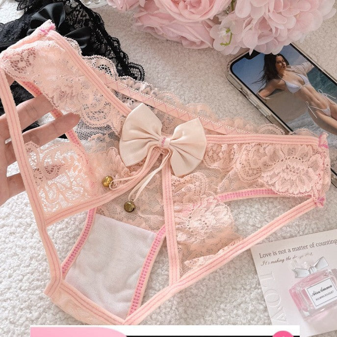 Chhoti — Lace Panty with Bow and Charm