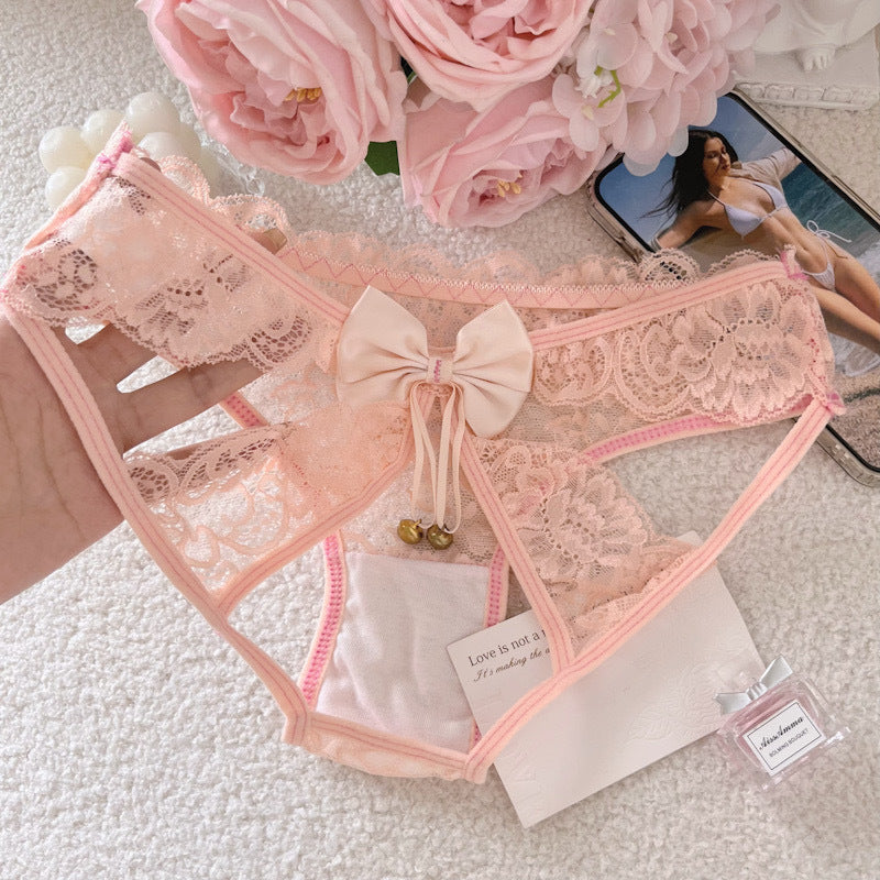 Chhoti — Lace Panty with Bow and Charm