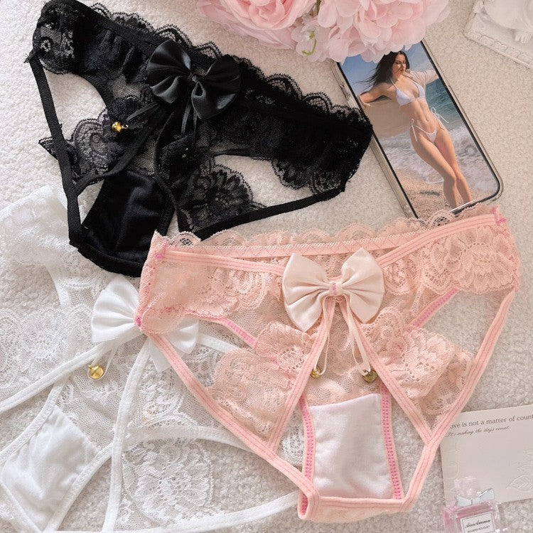 Chhoti — Lace Panty with Bow and Charm