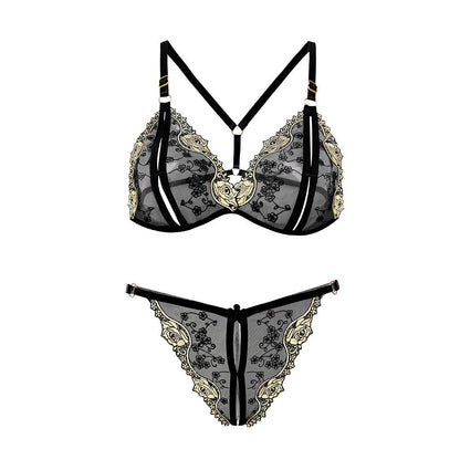 Analia Two Piece Floral Lingerie Set - Sinderella