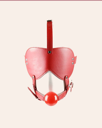 Parda blindfold & ball-gag set, photo 1