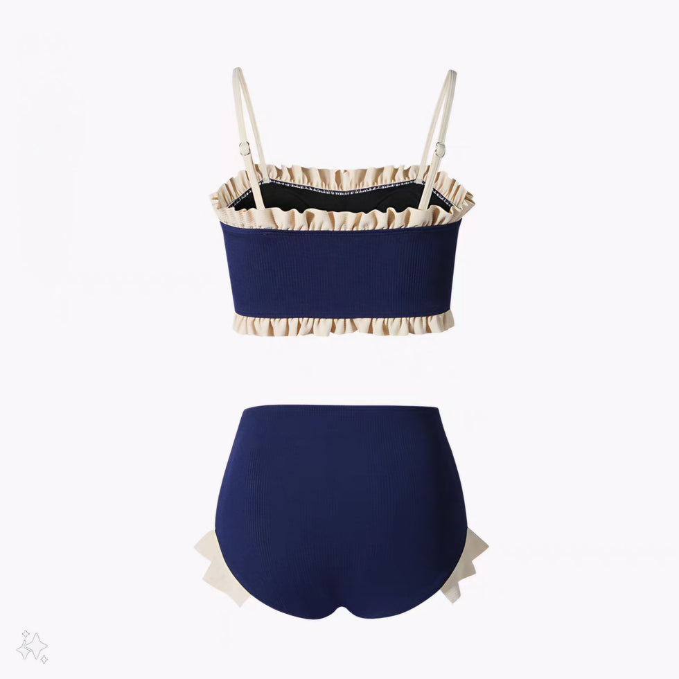 Red, White and Blue High Waist Bikini 2280